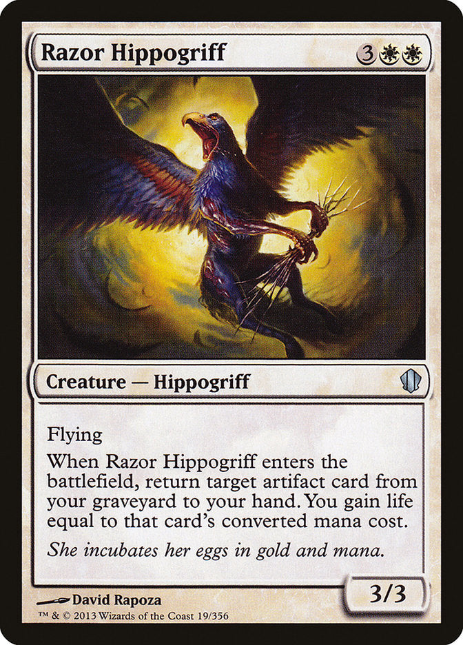 Razor Hippogriff [Commander 2013] | Chromatic Games