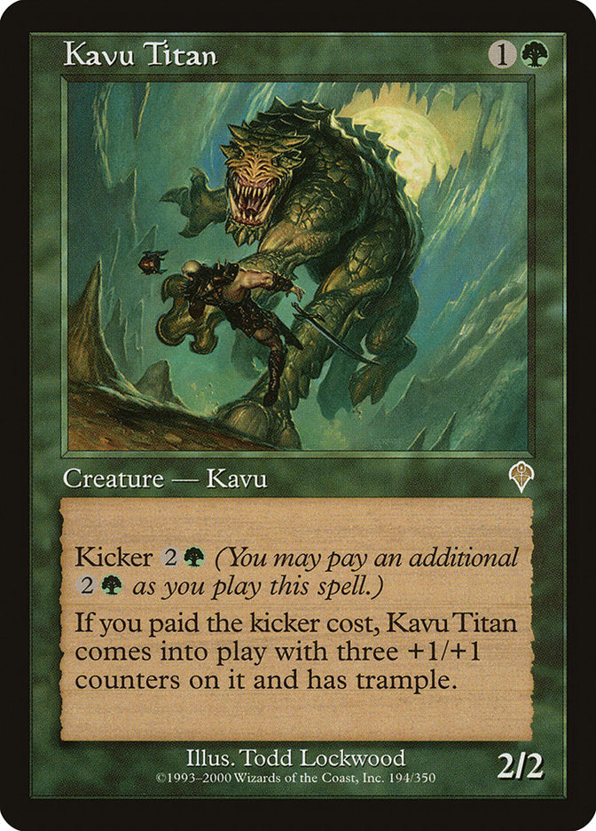 Kavu Titan [Invasion] | Chromatic Games