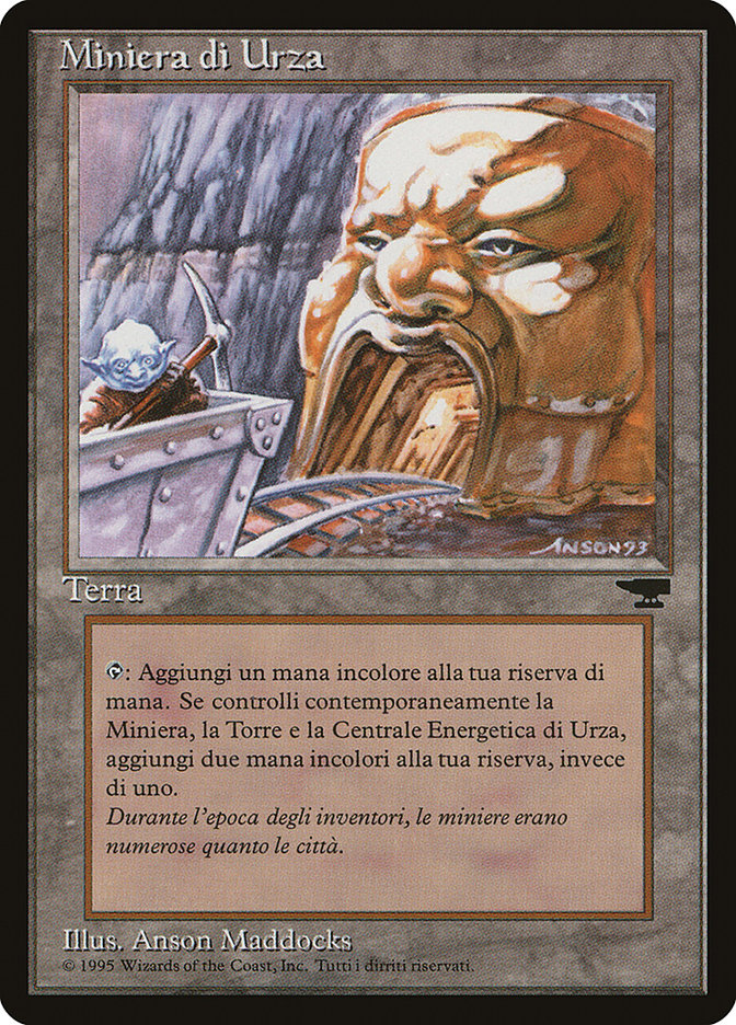 Urza's Mine (Pulley) (Italian) - "Miniera di Urza" [Rinascimento] | Chromatic Games