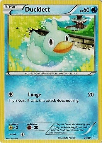 Ducklett (24/30) [XY: Trainer Kit 3 - Suicune] | Chromatic Games