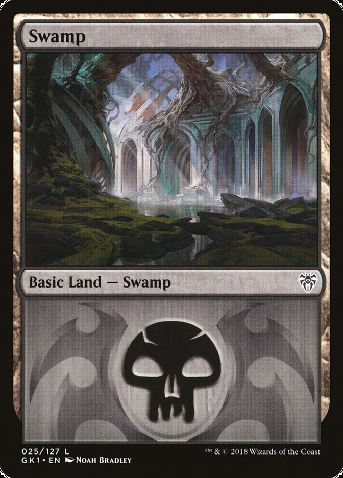 Swamp (25) [Guilds of Ravnica Guild Kit] | Chromatic Games