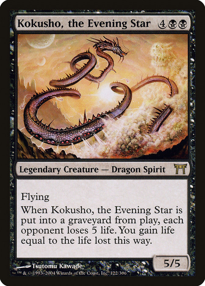 Kokusho, the Evening Star [Champions of Kamigawa] | Chromatic Games