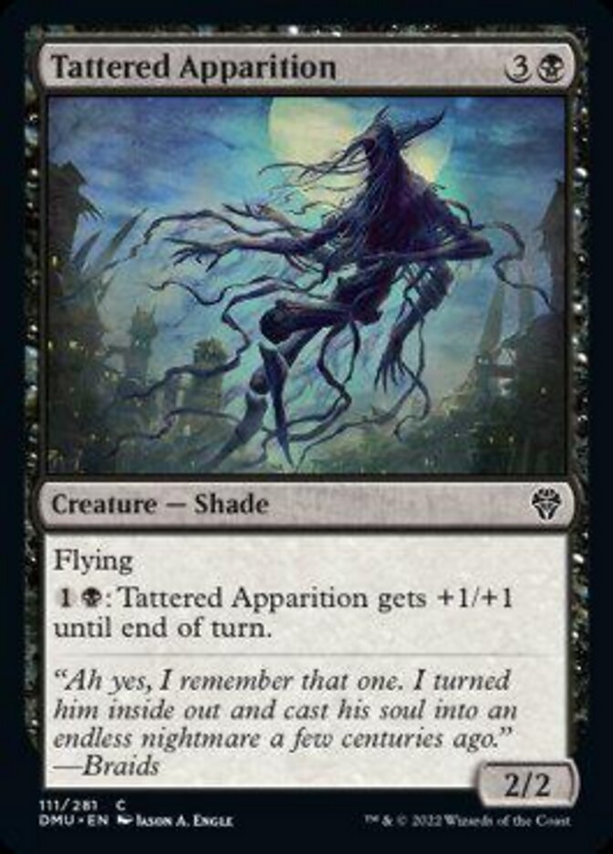 Tattered Apparition [Dominaria United] | Chromatic Games