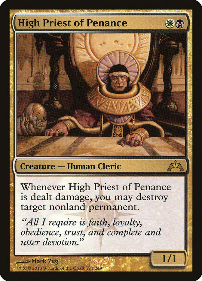 High Priest of Penance [Gatecrash] | Chromatic Games