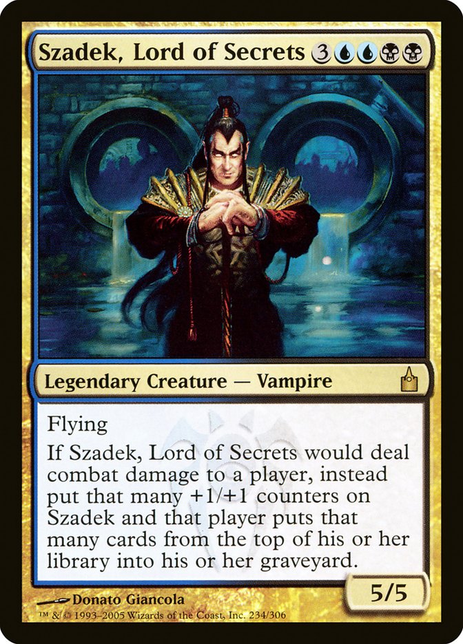 Szadek, Lord of Secrets [Ravnica: City of Guilds] | Chromatic Games