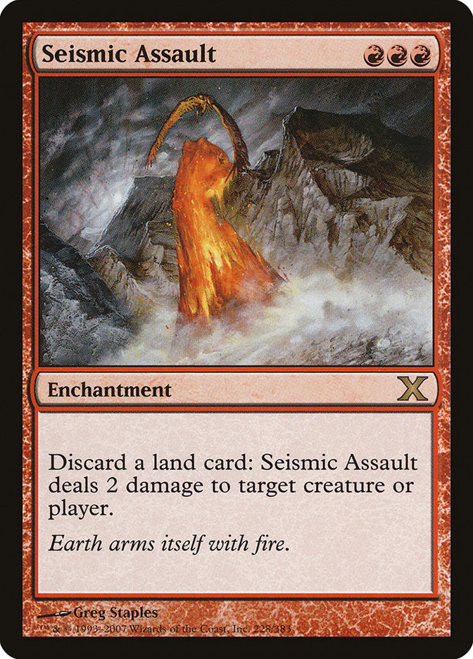 Seismic Assault [Tenth Edition] | Chromatic Games