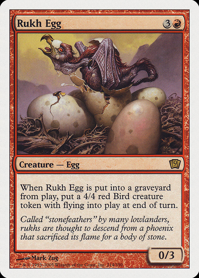 Rukh Egg [Ninth Edition] | Chromatic Games