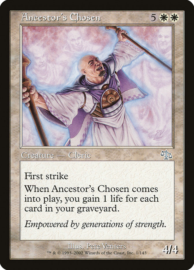 Ancestor's Chosen [Judgment] | Chromatic Games