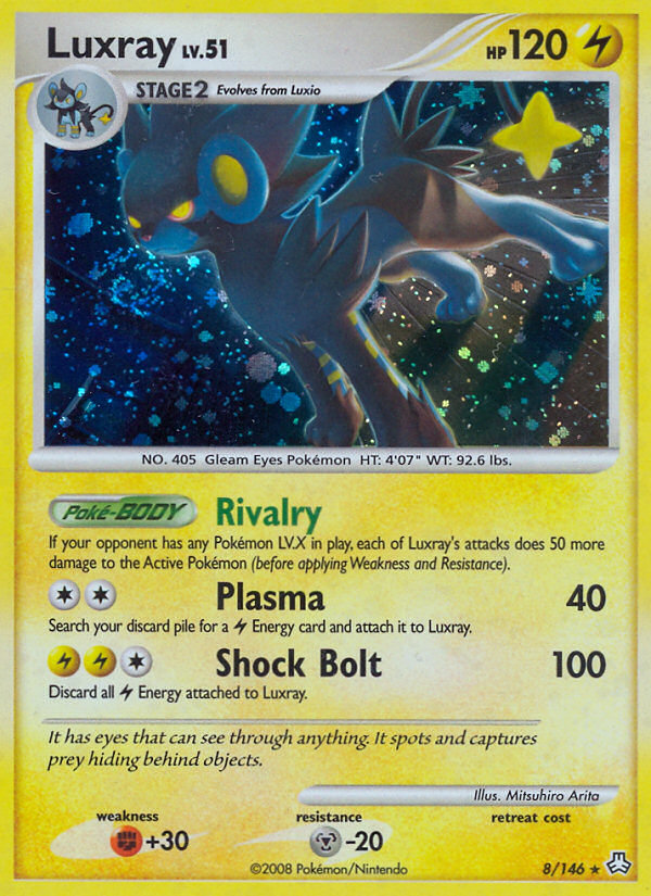 Luxray (8/146) [Diamond & Pearl: Legends Awakened] | Chromatic Games