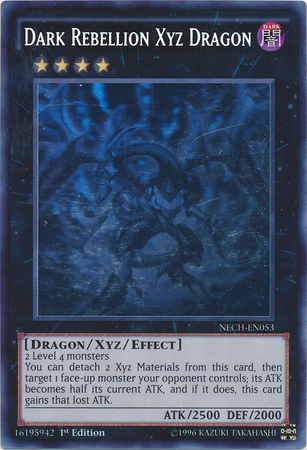 Dark Rebellion Xyz Dragon [NECH-EN053] Ghost Rare | Chromatic Games