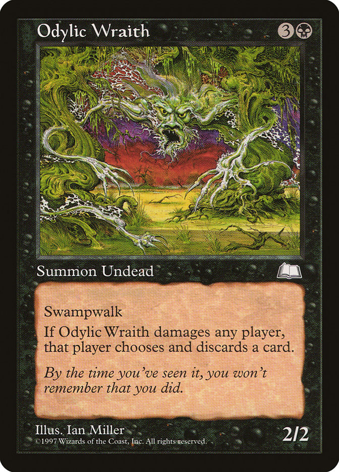 Odylic Wraith [Weatherlight] | Chromatic Games