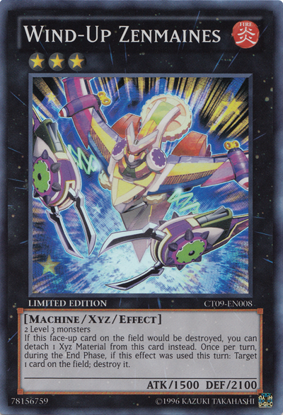 Wind-Up Zenmaines [CT09-EN008] Super Rare | Chromatic Games