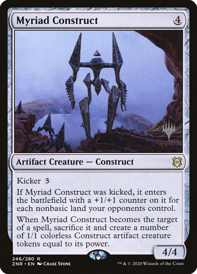 Myriad Construct (Promo Pack) [Zendikar Rising Promos] | Chromatic Games