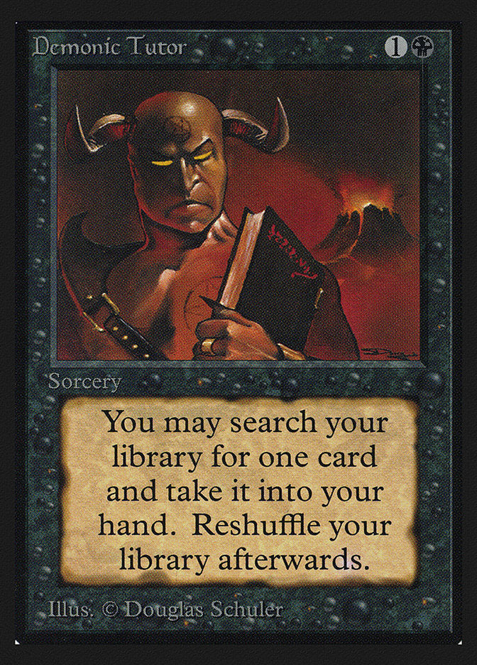 Demonic Tutor [International Collectors' Edition] | Chromatic Games