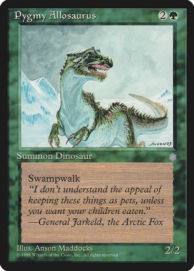 Pygmy Allosaurus [Ice Age] | Chromatic Games