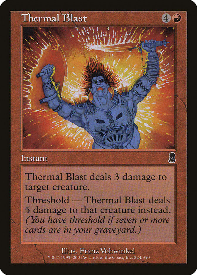 Thermal Blast [Odyssey] | Chromatic Games