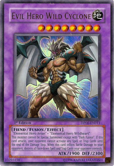 Evil Hero Wild Cyclone [DP06-EN011] Ultra Rare | Chromatic Games