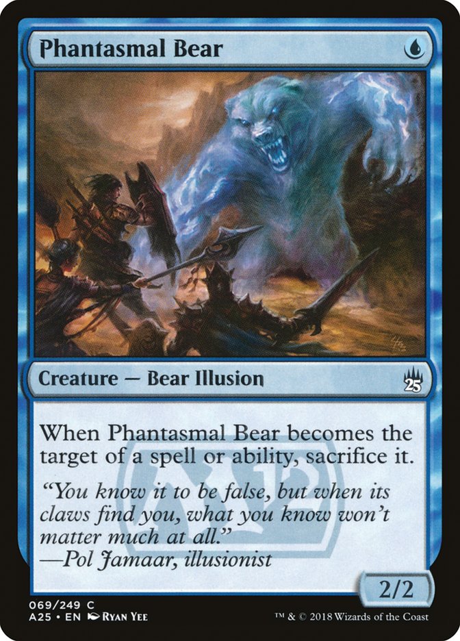 Phantasmal Bear [Masters 25] | Chromatic Games