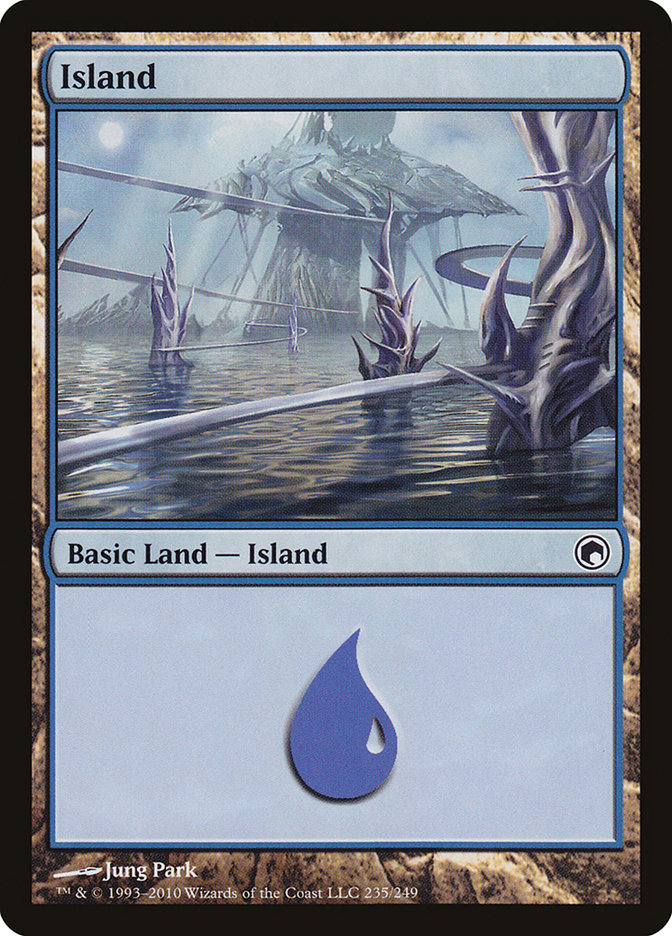 Island (235) [Scars of Mirrodin] | Chromatic Games