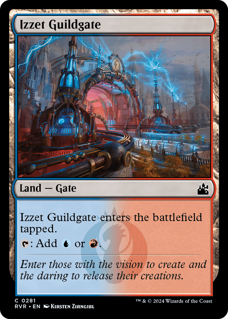 Izzet Guildgate [Ravnica Remastered] | Chromatic Games