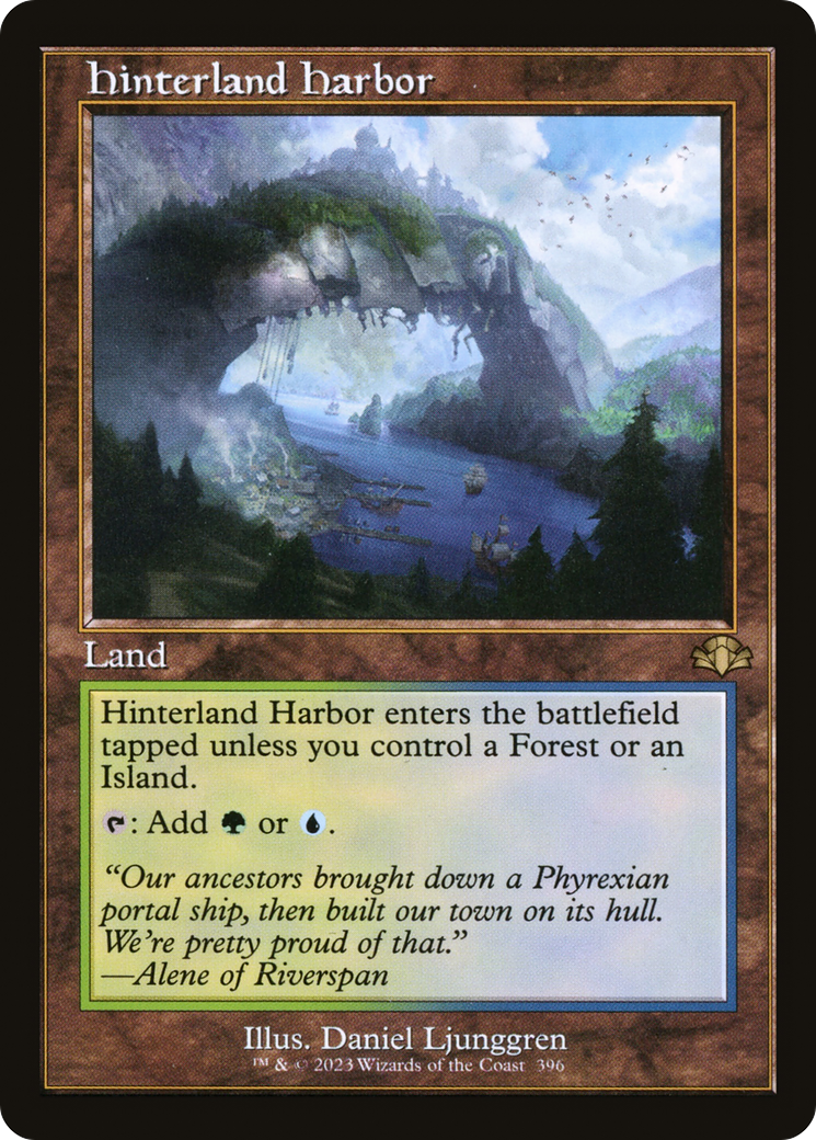 Hinterland Harbor (Retro) [Dominaria Remastered] | Chromatic Games