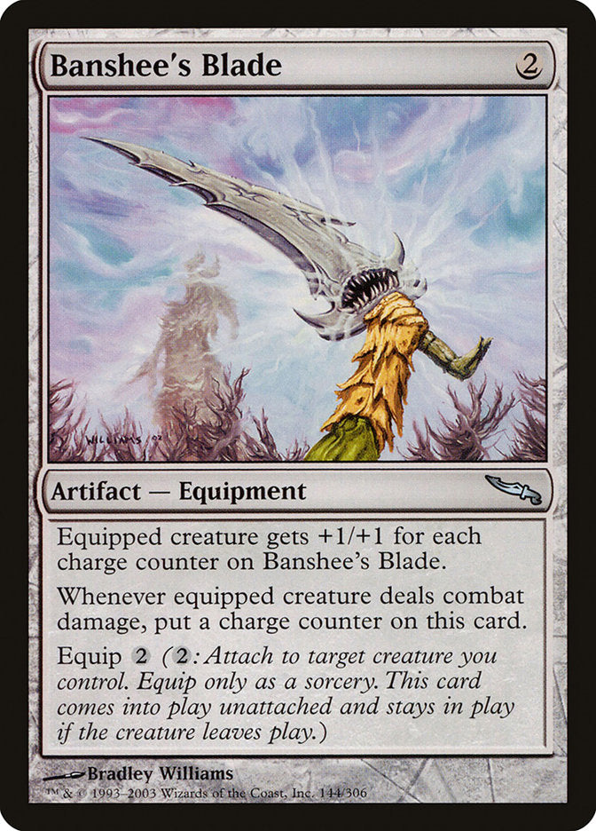 Banshee's Blade [Mirrodin] | Chromatic Games