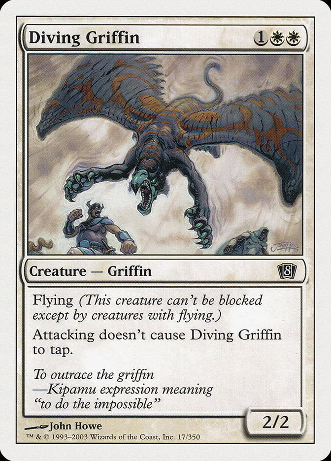 Diving Griffin [Eighth Edition] | Chromatic Games