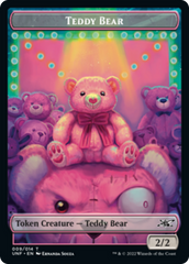 Teddy Bear // Treasure (012) Double-Sided Token [Unfinity Tokens] | Chromatic Games