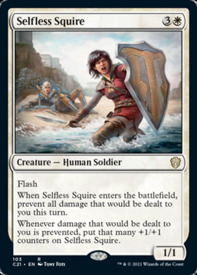 Selfless Squire [Commander 2021] | Chromatic Games