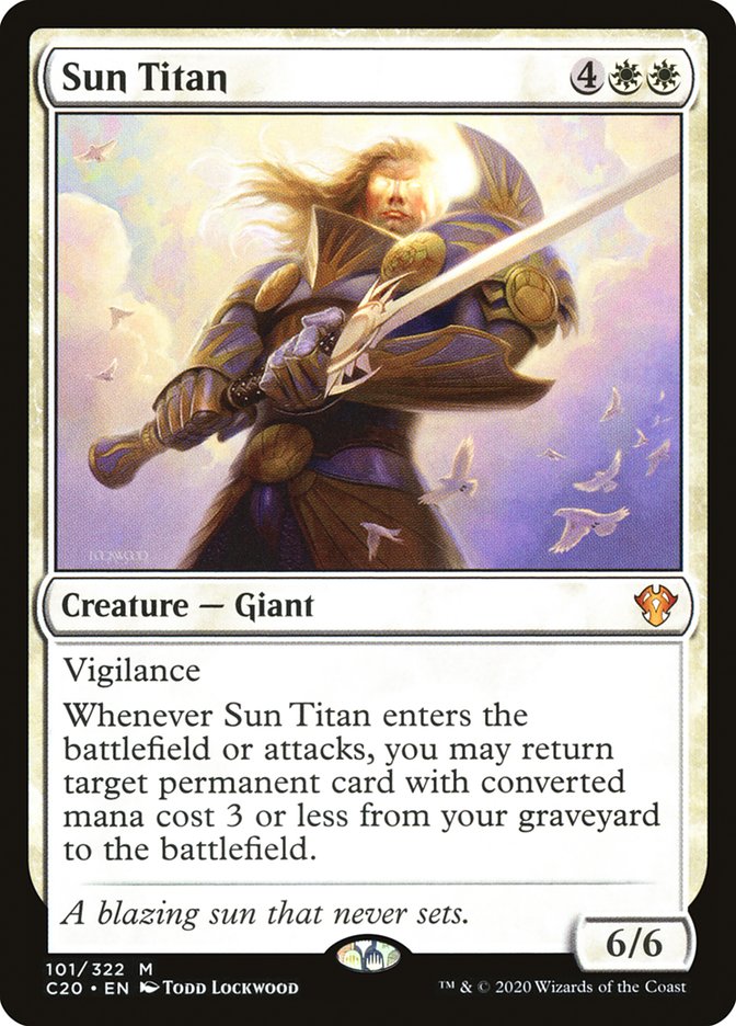 Sun Titan [Commander 2020] | Chromatic Games