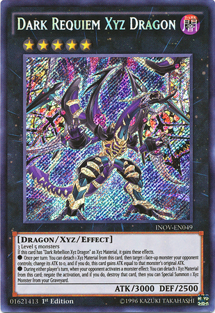 Dark Requiem Xyz Dragon [INOV-EN049] Secret Rare | Chromatic Games