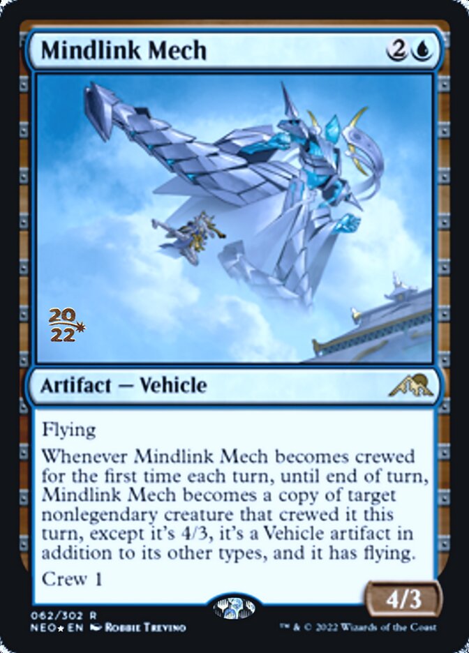 Mindlink Mech [Kamigawa: Neon Dynasty Prerelease Promos] | Chromatic Games