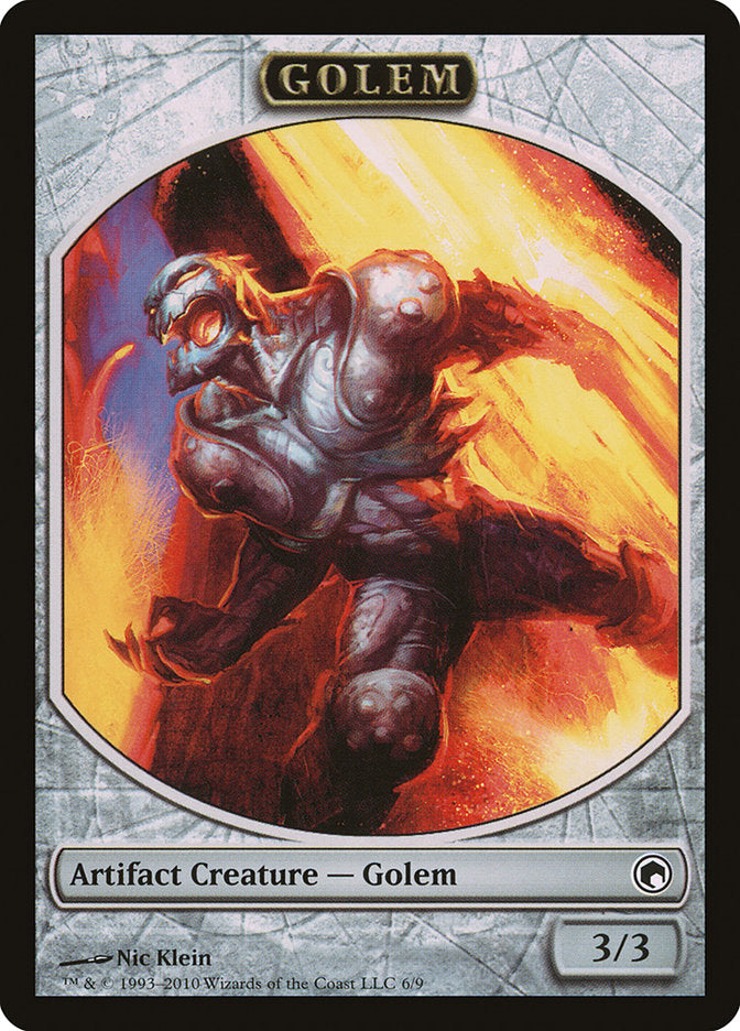 Golem Token [Scars of Mirrodin Tokens] | Chromatic Games