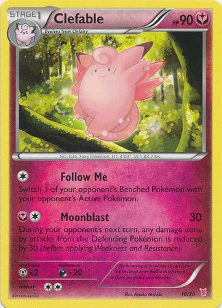 Clefable [XY Trainer Kit: Bisharp & Wigglytuff] | Chromatic Games