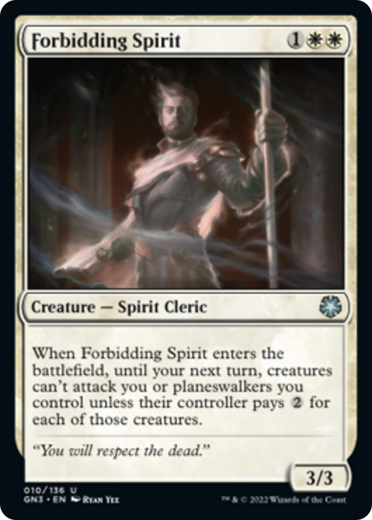 Forbidding Spirit [Game Night: Free-for-All] | Chromatic Games