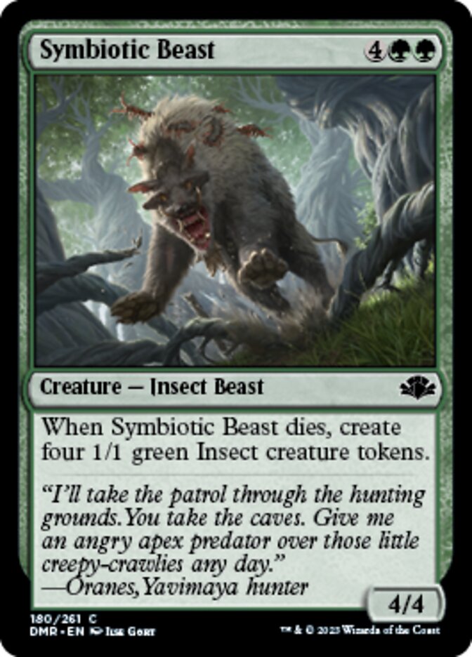 Symbiotic Beast [Dominaria Remastered] | Chromatic Games