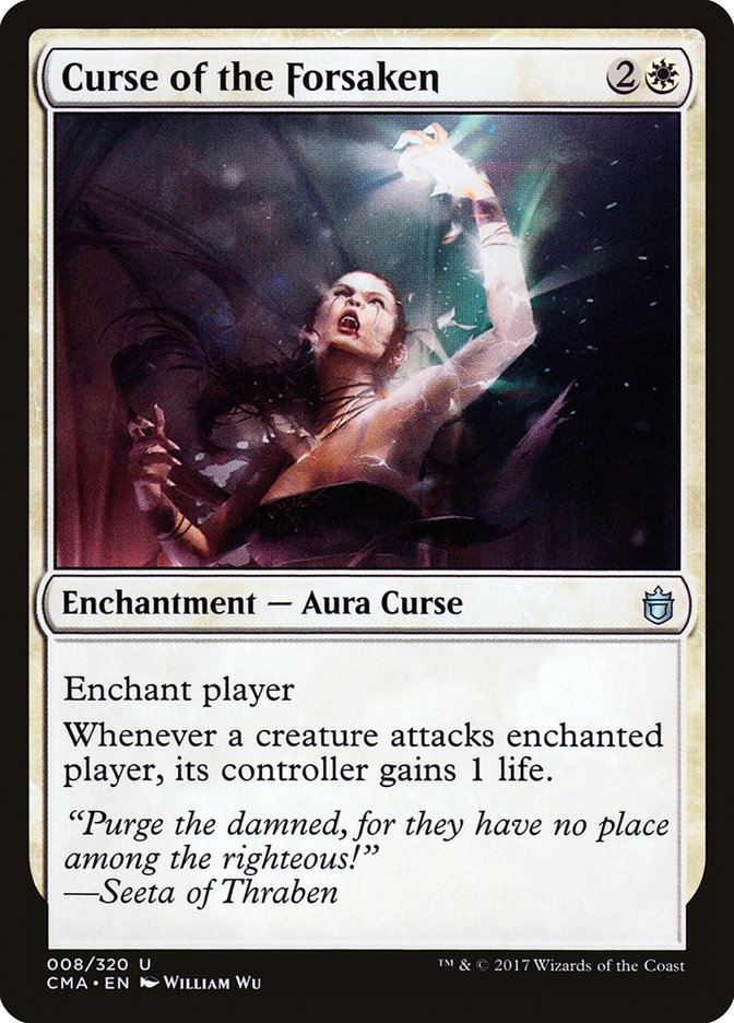 Curse of the Forsaken [Commander Anthology] | Chromatic Games