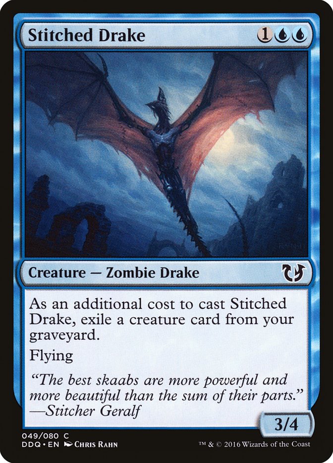 Stitched Drake [Duel Decks: Blessed vs. Cursed] | Chromatic Games