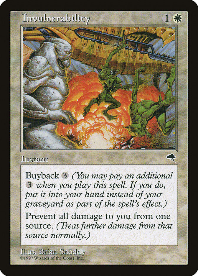 Invulnerability [Tempest] | Chromatic Games