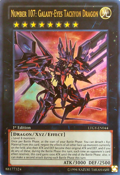 Number 107: Galaxy-Eyes Tachyon Dragon [LTGY-EN044] Ultra Rare | Chromatic Games