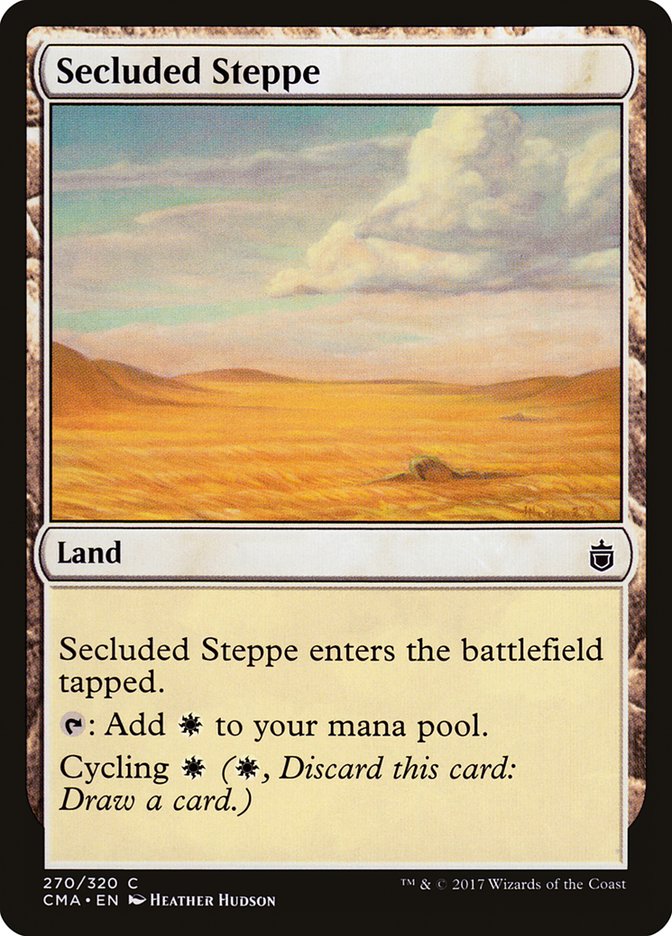 Secluded Steppe [Commander Anthology] | Chromatic Games