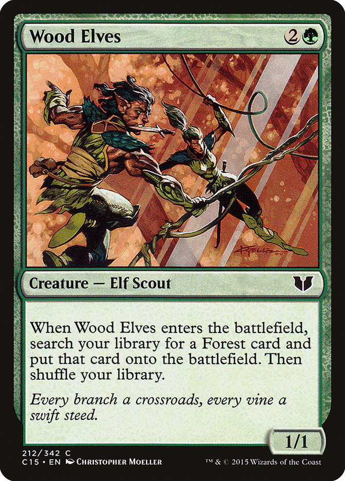 Wood Elves [Commander 2015] | Chromatic Games