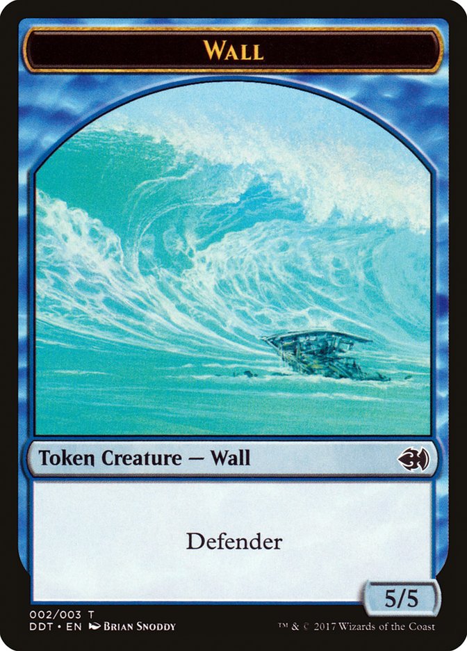 Wall Token [Duel Decks: Merfolk vs. Goblins Tokens] | Chromatic Games