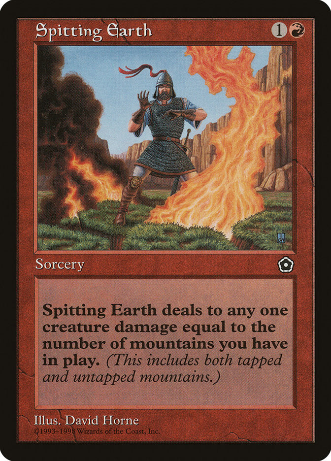 Spitting Earth [Portal Second Age] | Chromatic Games