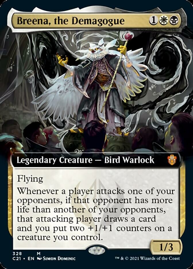 Breena, the Demagogue (Extended Art) [Commander 2021] | Chromatic Games