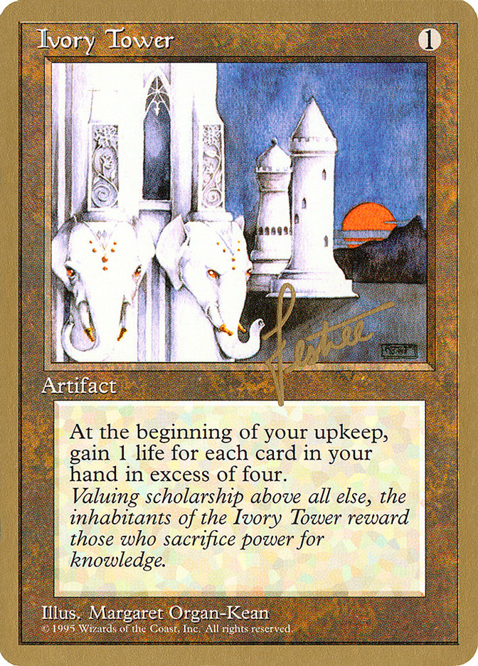 Ivory Tower (Bertrand Lestree) [Pro Tour Collector Set] | Chromatic Games