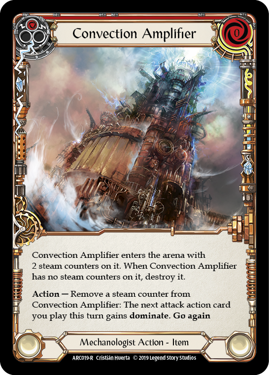 Convection Amplifier [ARC019-R] (Arcane Rising)  1st Edition Rainbow Foil | Chromatic Games