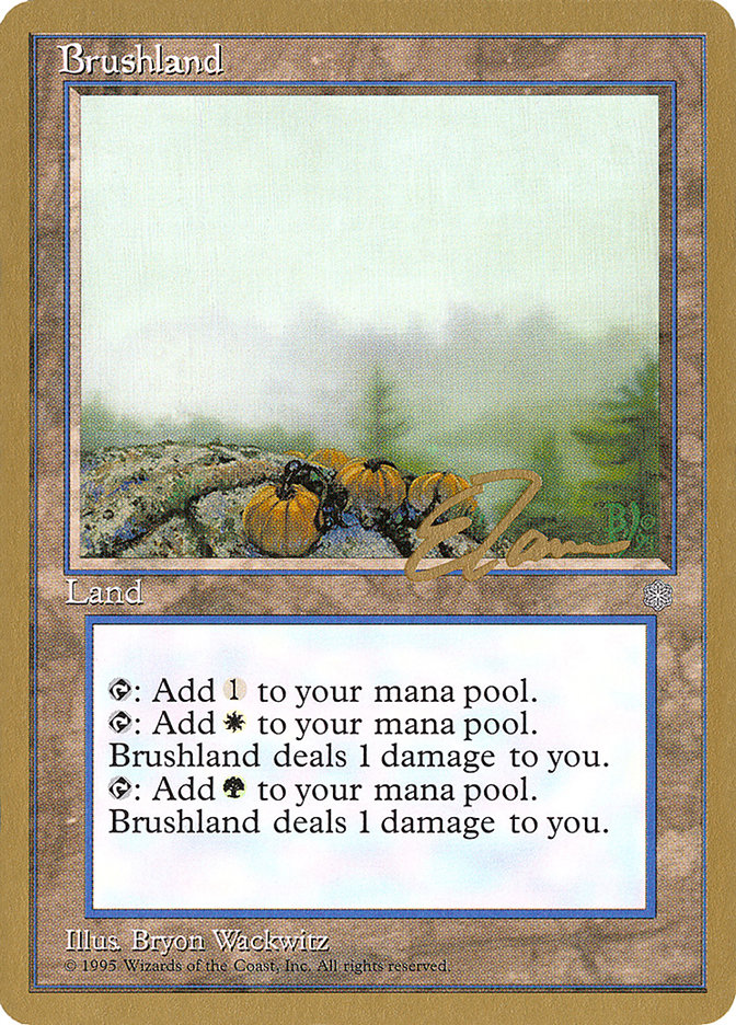 Brushland (Eric Tam) [Pro Tour Collector Set] | Chromatic Games