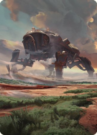 Plains (2) Art Card [The Brothers' War Art Series] | Chromatic Games