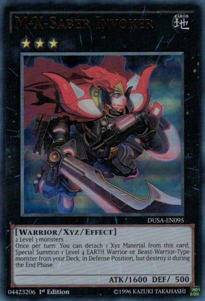 M-X-Saber Invoker [DUSA-EN095] Ultra Rare | Chromatic Games